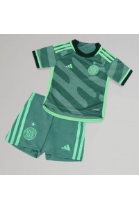 Celtic Jalkapallovaatteet Lasten Kolmas peliasu 2023-24 Lyhythihainen (+ Lyhyet housut)